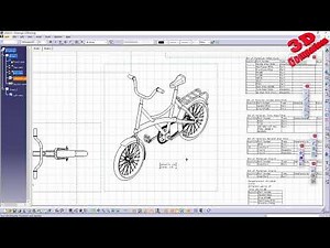 CATIA V5 - How to position 2D Drawings elements smooth