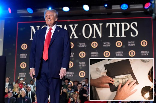 White House weighing tax hikes for rich to pay for Trump’s no tax on tips promise: report