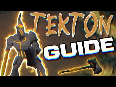 Solo CM Tekton - Max Eff Guides OSRS
