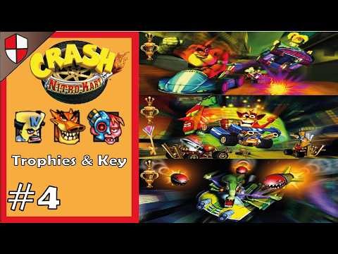 Crash Nitro Kart | Team Cortex | Part 4 | World 4 | Teknee: Trophies & Key