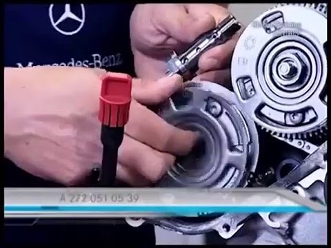 MERCEDES M272 and M273: TIMING CHAIN REPLACEMENT part 1