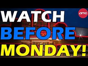 AMC WATCH BEFORE MONDAY! VOLUME SECRET! Short Squeeze Update