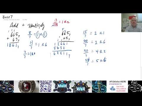 Adding and mulitplying in base 7 - mrmathwell