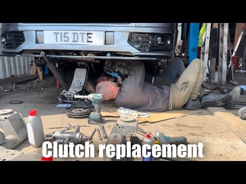 Vw T5 transporter 1.9tdi - clutch replacement