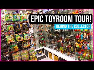 Epic Toy Room Tour! TMNT, MMPR, MOTU, Transformers & more! Behind The Collector UK!