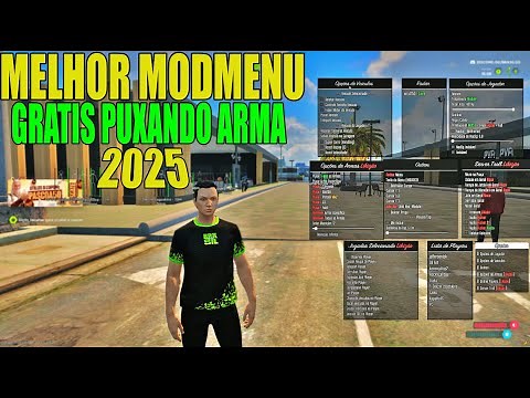 MOD MENU GRATIS! PRA FIVEM COM EXECUTOR 2025 - GTARP (MARCELIN MENU)