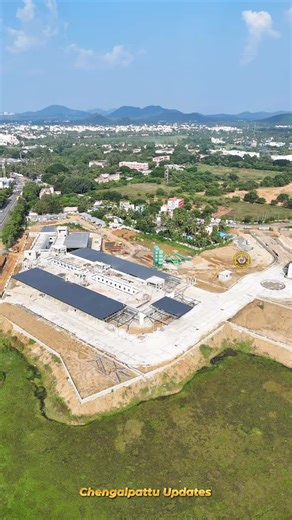 Chengalpattu Updates on Instagram: "🚧 Big Change Coming to #Chengalpattu! The all-new Chengalpattu New Bus Stand is under development on a massive 10-acre site — designed to handle 60 buses with modern facilities and smart infrastructure 🚌✨ Say goodbye to traffic chaos near the old railway & bus stand area! The project is expected to be ready by end of 2025, and locals can’t wait! 🙌 📍Stay tuned with @chengalpattu_updates for exclusive construction progress, drone 
