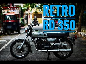 Riding a vintage motorcycle YAMAHA RD350- impressions #yamaha #classic #rd350 #yamahard350 #rajdoot