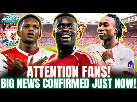 BREAKING NEWS JUST NOW! INCREDIBLE UPDATE CONFIRMED! LIVERPOOL FANS CAN CELEBRATE! LIVERPOOL NEWS