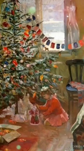 Festive Christmas Scenes Captured in Vibrant Colors