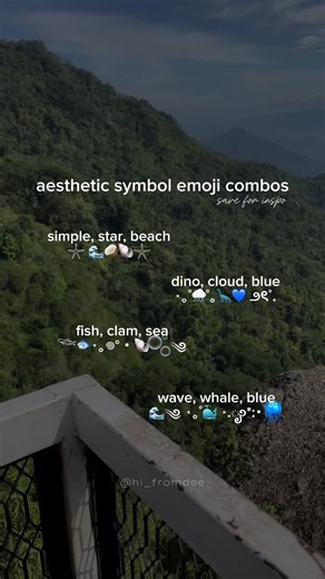 Aesthetic Ocean Emoji Combos for Beach Vibes