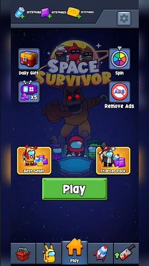 Space Survivor MOD APK (Unlimited Gold, Gems & Tickets)