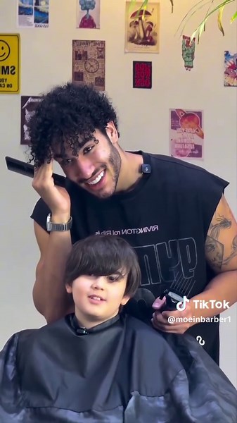 Men's Hair Transformation: Barber Cut & Style Hack