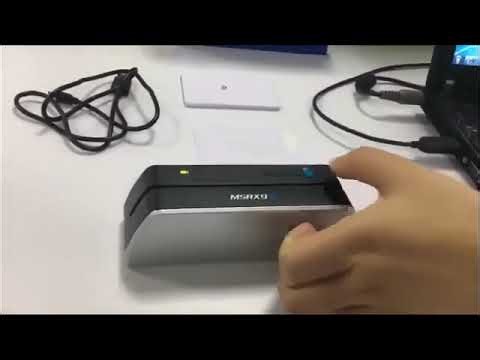 Msr X6 software write X2 emv software tutorial swipe using msrx6 reader to hit dumps with pin tracks
