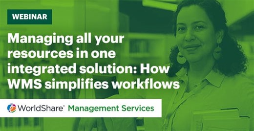 Managing all your resources in one integrated solution: A demonstration of how WMS simplifies workflows