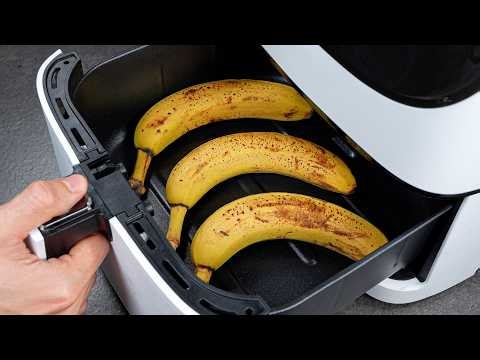 I Put 3 Bananas in the Air Fryer… and THIS Happened!