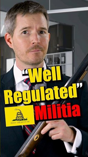 What does "well-regulated Militia" in the 2nd Amendment mean?