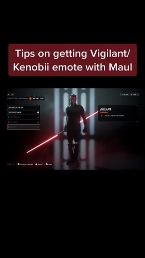 Mastering Maul: How to Unlock Kenobi Emote in Battlefront 2