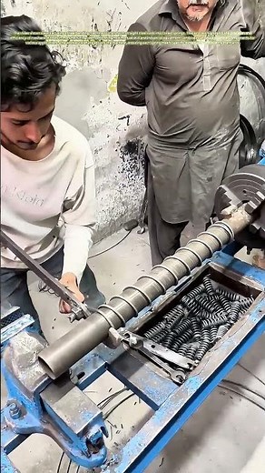 Shaping Steel: How a Simple Machine Creates Complex Springs
