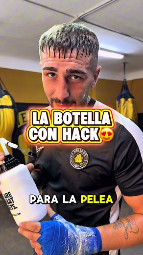 Botella con Hack para Boxeo: Innovación Divertida