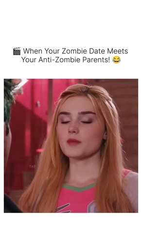 Entertainment Glmr on Instagram: "​🎬 When Your Zombie Date Meets Your Anti-Zombie Parents! 😂 Addison is caught between a rock and a hard place! Her parents, Missy and Dale, won't let her cheer in the upcoming game until they meet her date for the Homecoming game. The big problem? Her date is none other than Zed, a zombie, and her parents absolutely hate zombies! Watch the hilarious and tense moment as Addison musters the courage to introduce her date and open the door, only for her parents' im
