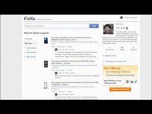 Earn some extra money online helping people -FixYa