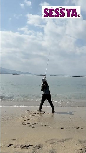 【キス釣り】釣れても釣れなくても楽しい！厳冬期の砂浜で投げ釣りリハビリ
