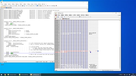 用C32ASM十六进制编辑器打造Windows下的可执行文件