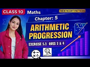 Class 10 Maths Chapter 5 | Exercise 5.2 Q3 & Q4 | Arithmetic Progression | NCERT Solutions 📘