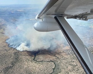 Another fire burns through central Oregon, forcing evacuations, state park closure