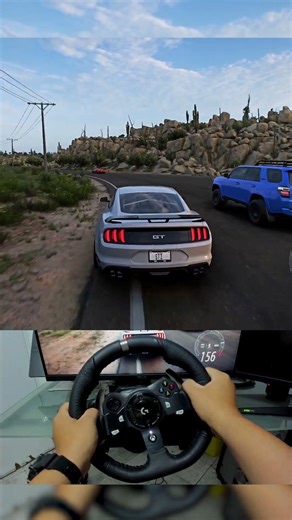 TOYOTA vs FORD 😱🔥 Which One is Faster? | Mustang GT 2018 FH5 4K Logitech G920