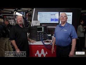 Keysight and Samtec's collaboration: 1.6T Signal Integrity solution