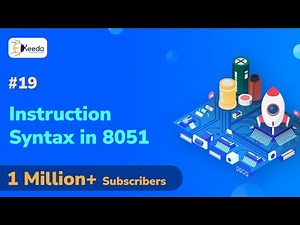 Instruction Syntax In 8051