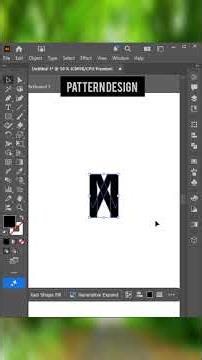 Create AMAZING Patterns in Illustrator in 60 Seconds! 😱✨ #shorts #viral #pattern #illustration