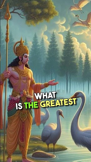 Part - 2: Yudhishthira Answers the Yaksha’s Questions in Mahabharata #shorts #history