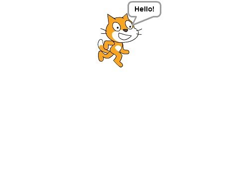 Scratch Tutorial : How to make Cat sprite jump and say meow