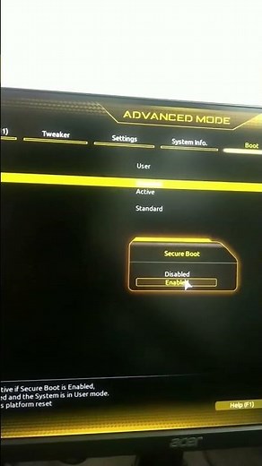 How to Enable Secure Boot on Gigabyte B550 Motherboard