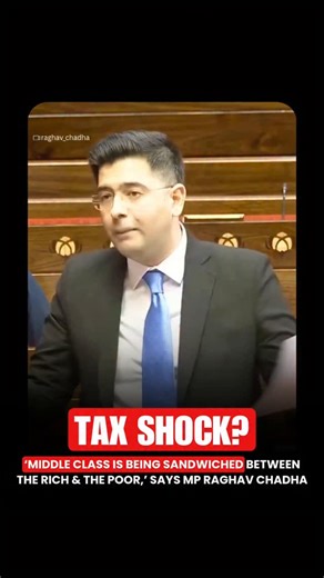 No income tax slab revision or standard deduction hike from ₹75,000 to ₹1.5 lakh? Chadha slammed the Union Budget 2026 analysis as a “major disappointment”, ignoring pleas for middle class tax relief amid soaring costs. 👉Middle Class Tax Burden Personal income tax at ₹11 lakh crore now tops corporate collections (₹9.8 lakh crore). Education up 8%, healthcare 9%, rent 7%—the middle class is sandwiched, paying more while building less wealth. 👉Demand Real Relief Now Mp Chadha’s call: tax cuts or
