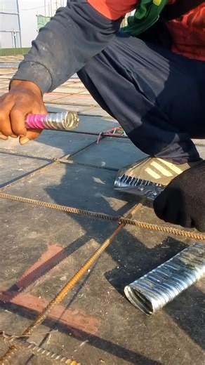 Cable duct installation work#skills #building #shorts #construction