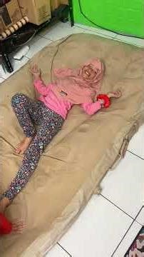 Single Air Mattress [186cm X 75cm] / Air Bed / Outdoor Electric Pump Air Mattress /