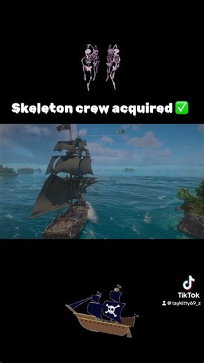 How to get skeleton crew in black flag Resynced # #gamergirl #assassinscreedblackflagresynced