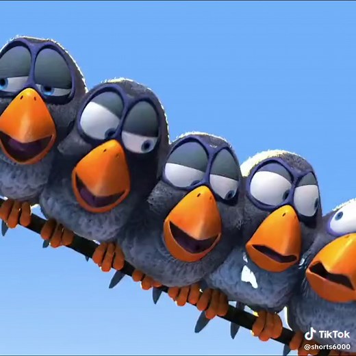 Pixar's For The Birds Cartoon Animation