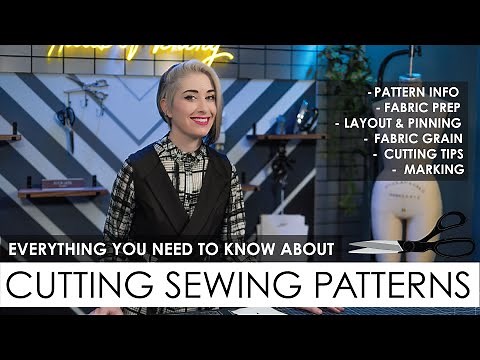 CUTTING SEWING PATTERNS (Everything You Need To Know)