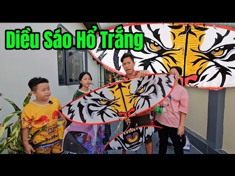 Trải Nghiệm Thả Diều Sáo Hổ Trắng Ngoài Đồng | Bắp TV