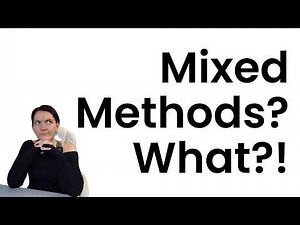 Mixed methods research design
