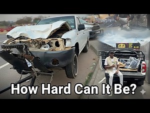 How Hard Can It Be? | Rebuilding My Crashed Nissan NP300 (Part 1)