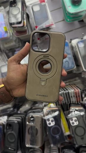 Premium Leather Case with MagSafe and Kickstand