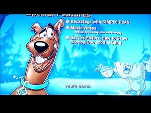 DVD Menu Walkthrough to What's New Scooby Doo Space Ape at the Cape