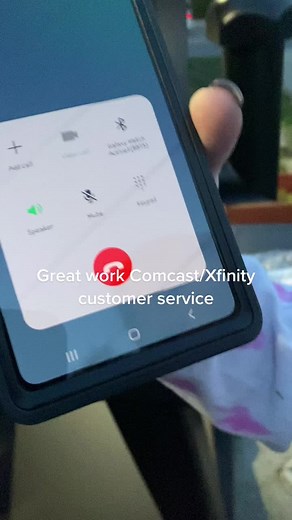 Comcast Xfinity rep snoring