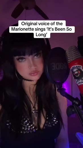 ꧁ reagan ꧂ on Instagram: "had to reupload cus no audio lol. but just to clarify, I’m not bragging that I voiced her. I just thought it would be fun to sing this because I’ve gotten a lot of requests! thanks for watching!! 💜 #explorepage #alt #explore #viral #themarionette #fivenightsatfreddys2 #thepuppet"